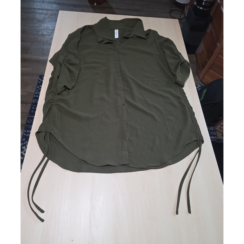 Olive green swim tunic